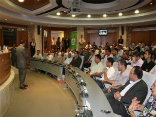مركز التواصل الهندسي يبدأ الفعاليات الختامية للتدريب العملي الهندسي 2010