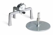 Perforated plate with adjustable stem (swell plate)