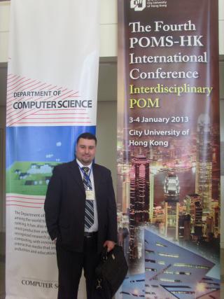 The Head of the Industrial Engineering Department at An-Najah Participates in the Fourth POMS-HK International Conference in Hong Kong